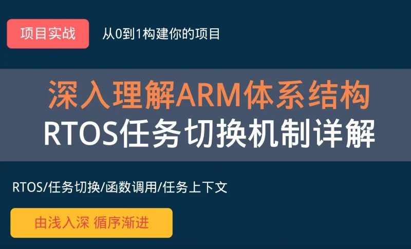 深入理解ARM体系结构-RTOS任务切换机制详解